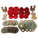 Energy Suspension Body Mount Set-Reg Access & Dbl Cab - Red 8.4109R