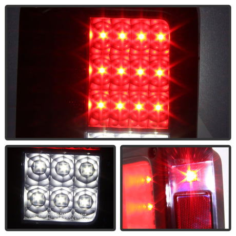Spyder Jeep Wrangler 07-15 LED Tail Lights Black Smoke ALT-YD-JWA07-LED-BSM 5079978
