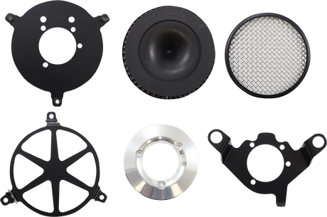 COBRA Air Filter - Spoke - Black 606-0102-04B-SB