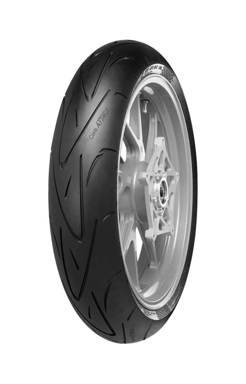 Continental ContiSportAttack Front Tire - 120/70 ZR17 M/C 58(W) TL 2443990000