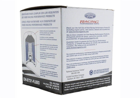 Ford Racing High Performance Oil Filter CM-6731-FL820