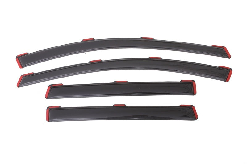 AVS 13-18 Ford Escape Ventvisor In-Channel Front & Rear Window Deflectors 4pc - Smoke 194383