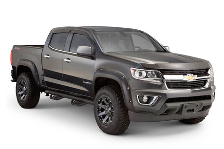 Lund 15-17 Chevy Colorado Crew Cab Terrain HX Step Nerf Bars - Black 34641225