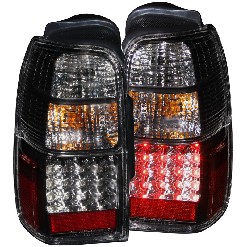 ANZO 2001-2002 Toyota 4 Runner LED Taillights Black 311099