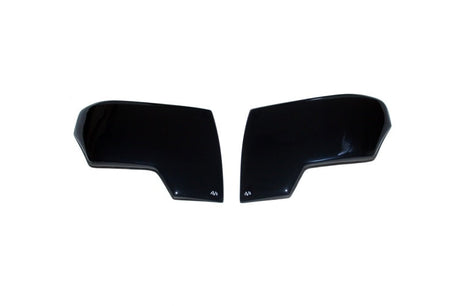 AVS 14-18 GMC Sierra 1500 Headlight Covers - Smoke 37523