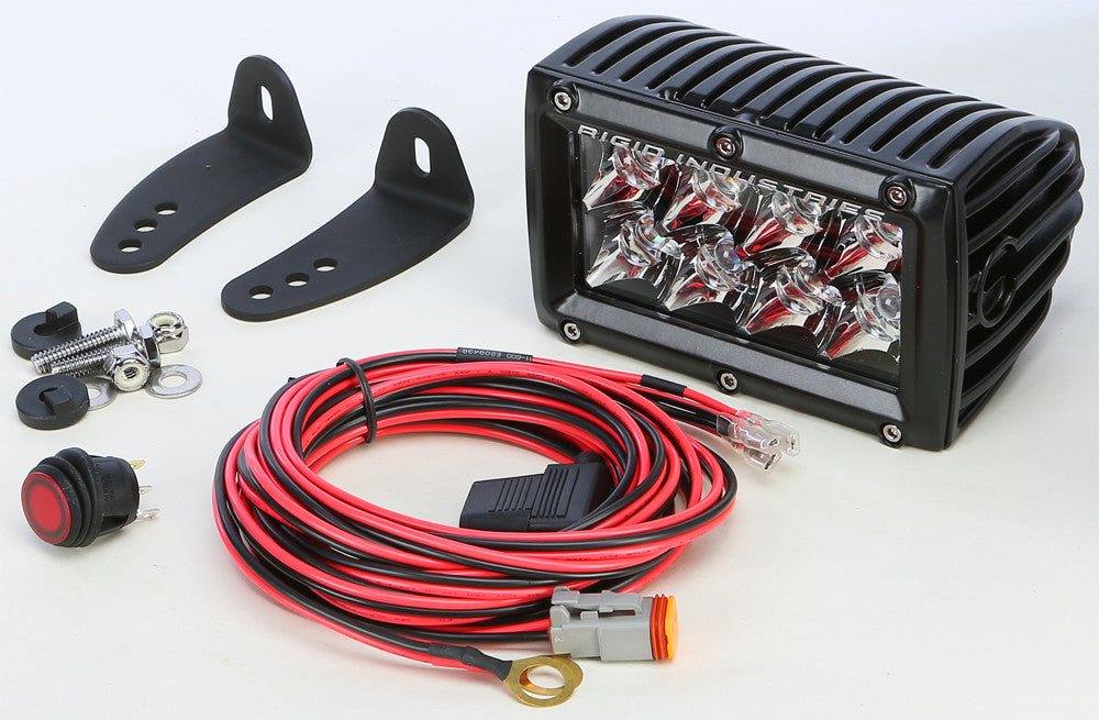 RIGID E Series Led Light Bar Spot Amber 4" 104222