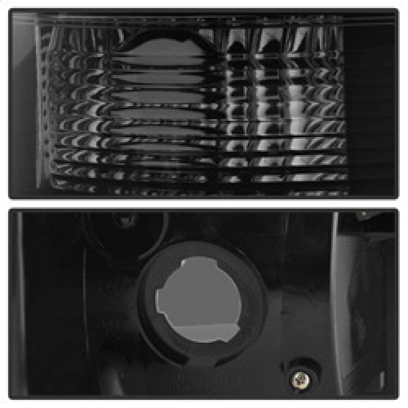 Spyder 07-13 Silverado (Will Not Work w/2010 921 Bulb)V3 Tail Lights Blk Smk ALT-YD-CS07V3-LBLED-BSM 5084095