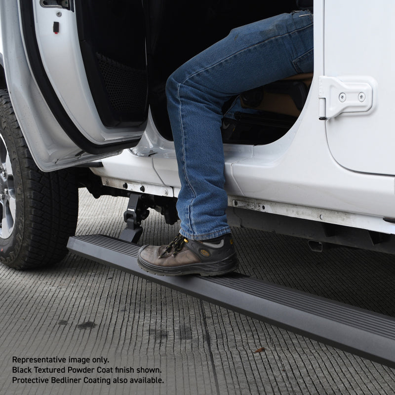 Go Rhino 18-23 Jeep Wrangler 2dr E-BOARD E1 Electric Running Board Kit (No Drill) - Tex. Blk 20492752PC