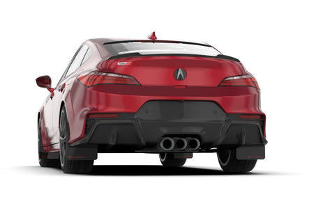 Rally Armor 23-24 Acura Integra + Integra A-Spec Black UR Mud Flap W/Dark Grey Logo (No Drill Req) MF109-UR-BLK-DGRY