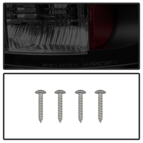 Spyder Dodge Ram 02-06 1500/Ram 2500/3500 03-06 LED Tail Light Black Smoke ALT-YD-DRAM02-LED-BSM 5078094