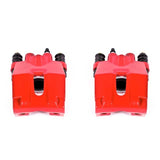 Power Stop 04-11 Ford F-150 Rear Red Calipers w/o Brackets - Pair S4858