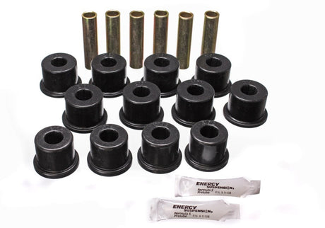 Energy Suspension Rear Spring Set - Black 3.2128G