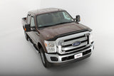 AVS 08-10 Ford F-250 High Profile Bugflector II Hood Shield - Smoke 45718