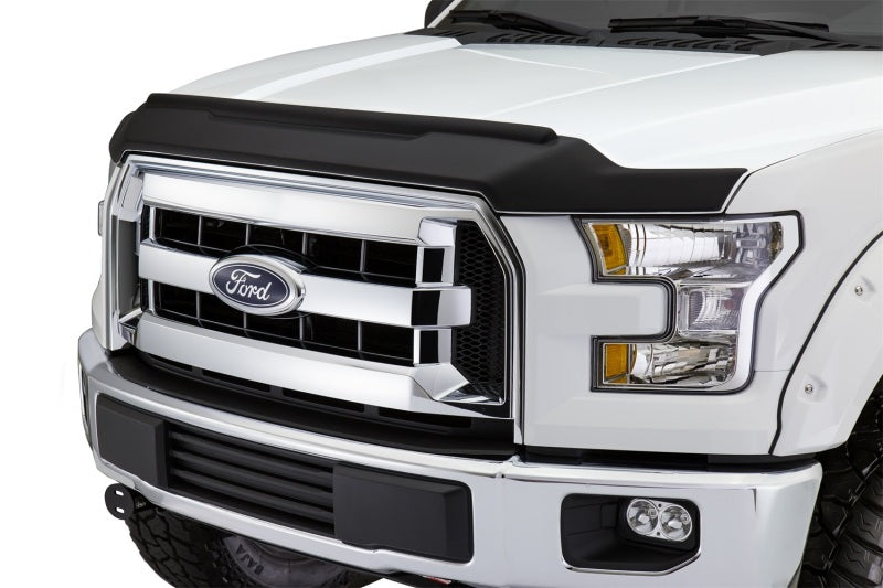 AVS 11-16 Ford F-250 Super Duty Aeroskin II Textured Low Profile Hood Shield - Black 436022