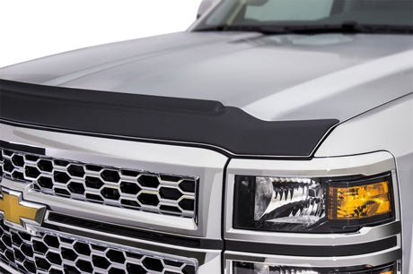 AVS 07-13 Toyota Tundra Aeroskin II Textured Low Profile Hood Shield - Black 436007
