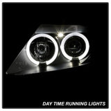 Spyder BMW Z4 03-08 Projector Headlights Halogen Model Only - LED Halo Black PRO-YD-BMWZ403-HL-BK 5029072