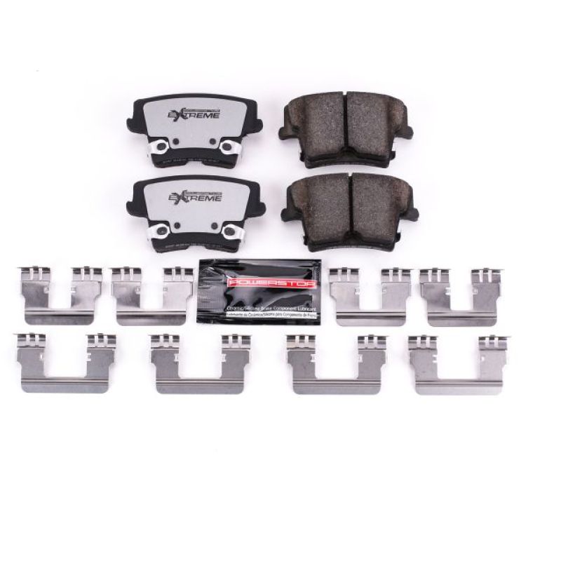 Power Stop 05-19 Chrysler 300 Rear Z26 Extreme Street Brake Pads w/Hardware Z26-1057
