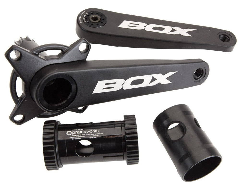 BOX Vector Cranks 177.5mm Black 35mm Spindle - Bb30 Required BX-CK1335177-BK