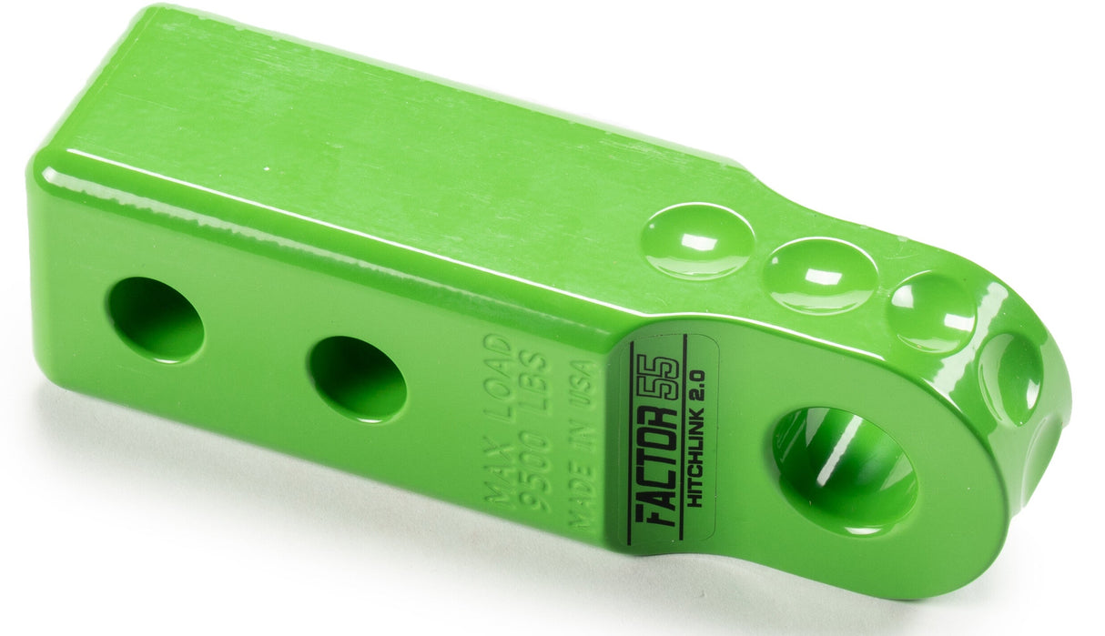 FACTOR 55 Hitchlink 2.0 Receiver 2" Lime Green 00020-08