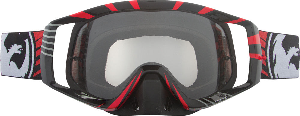 DRAGON Vendetta Goggle Vox Red W/Clear Aft Lens 722-1361