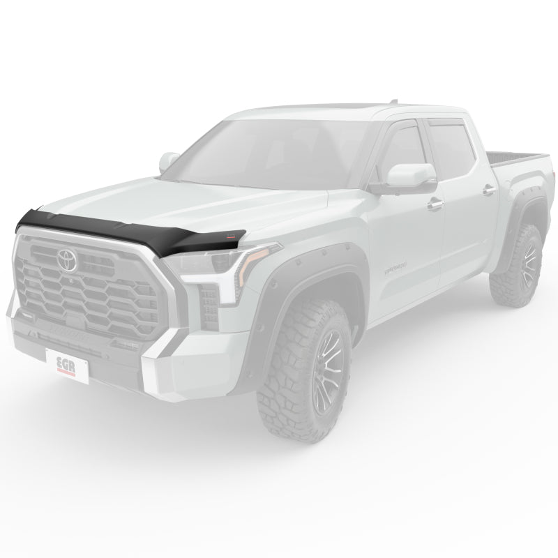 EGR 22-23 Toyota Tundra Superguard Hood Shield - Matte Black 305405
