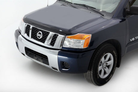 AVS 04-15 Nissan Armada Hoodflector Low Profile Hood Shield - Smoke 21904