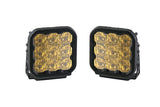 Diode Dynamics SS5 LED Pod Pro - Yellow Driving (Pair) DD6783P