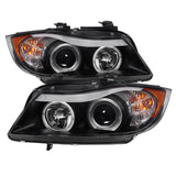 Spyder BMW E90 3-Series 06-08 Projector LED Halo Amber Reflctr Rplc Bulb Blk PRO-YD-BMWE9005-AM-BK 5009005