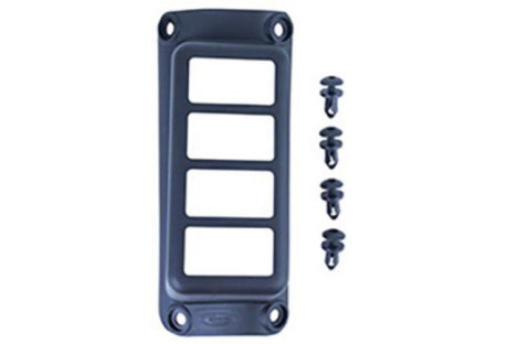 Daystar 2007-2018 Jeep Wrangler JK 2WD/4WD - A-Pillar Rocker Switch Pod (Switches Sold Separate) KJ71055BK