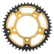 SUPERSPROX Rear Stealth Sprocket Alu/Stl 44t-520 Gld Duc RST-743-44-GLD