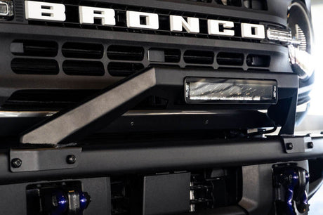 DV8 Offroad 21-22 Ford Bronco Factory Modular Front Bumper Bull Bar LBBR-04