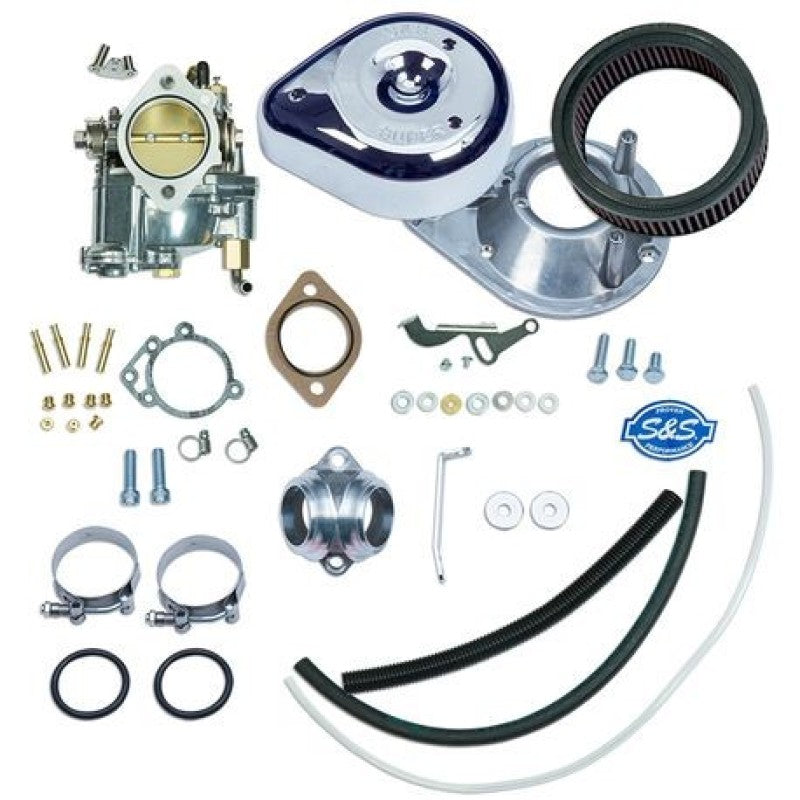 S&S Cycle 66-78 BT Models Super E Carburetor Kit - Standard Tanks 11-0402