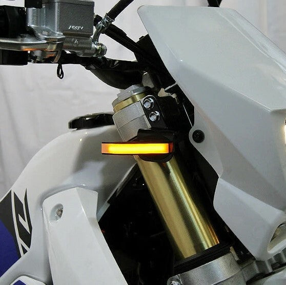 NEW RAGE CYCLESFront Led Turn Signals SuzDRZ-400-FB