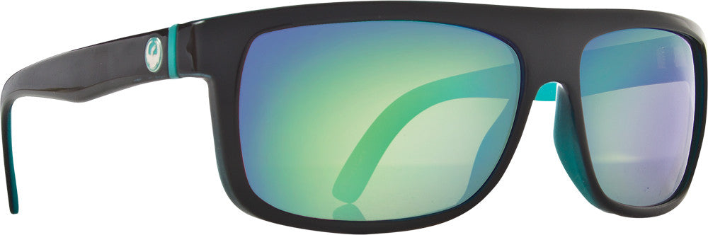 DRAGON Wormser Sunglasses Teal W/Green Ion Lens 720-2072