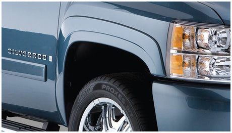 Bushwacker 07-13 Chevy Silverado 1500 Fleetside OE Style Flares 4pc 69.3in Bed - Black 40941-02