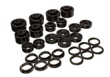 Energy Suspension 99-07 Ford F-250/F-350 SD 2/4WD Crew Cab Body Mount Set - Black 4.4120G