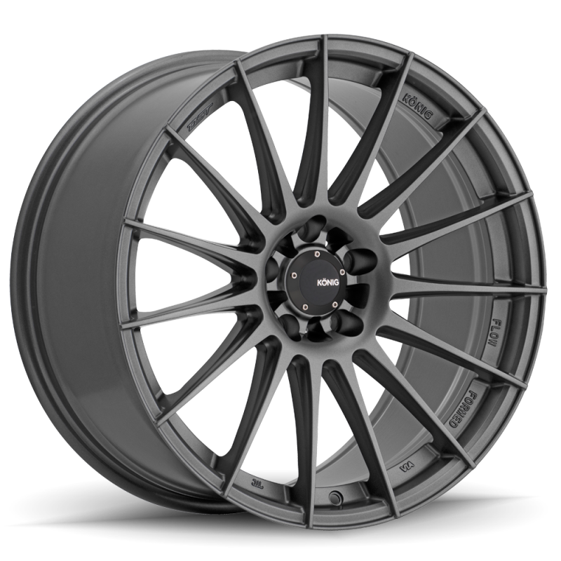 Konig Rennform 18x8 5x112 ET45 Matte Grey RF8851245G