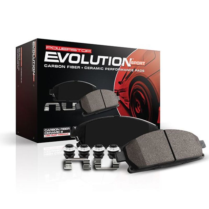 Power Stop 20-21 BMW X6 Front Z23 Evo Sport Brake Pad w/Hardware Z23-2155