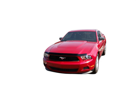 AVS 10-12 Ford Mustang Aeroskin Low Profile Acrylic Hood Shield - Smoke 322023