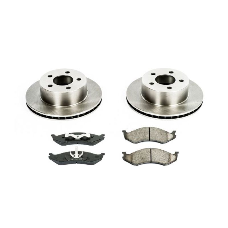 Power Stop 90-99 Jeep Cherokee Front Autospecialty Brake Kit KOE2119
