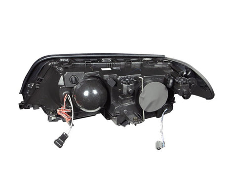 ANZO 1999-2001 BMW 3 Series E46 Projector Headlights w/ Halo Black (CCFL) 121261