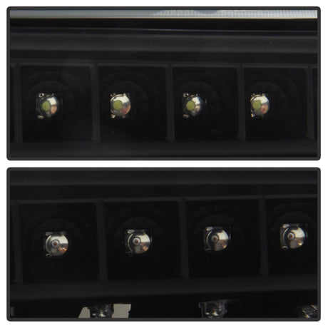 xTune GMC Sierra 99-06 /Yukon 00-06 Headlights & LED Bumper Lights - Black HD-JH-GS99-LED-SET-BK 9037399