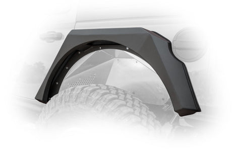 DV8 Offroad 2018+ Jeep Wrangler JL Armor Fenders w/ LED Turn Signal Lights FDJL-01