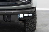 Diode Dynamics 21-Up Ford Bronco Stage Series Fog Pocket Kit - White Sport DD7178