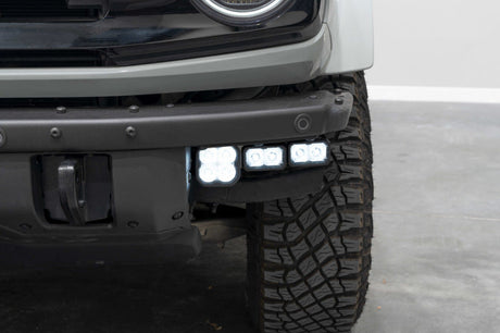 Diode Dynamics 21-Up Ford Bronco Stage Series Fog Pocket Kit - Yellow Max DD7183