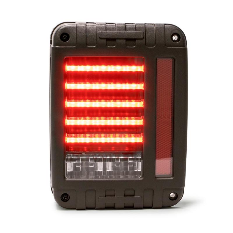 DV8 Offroad 07-18 Jeep Wrangler JK Octagon LED Tail Light TLJK-02