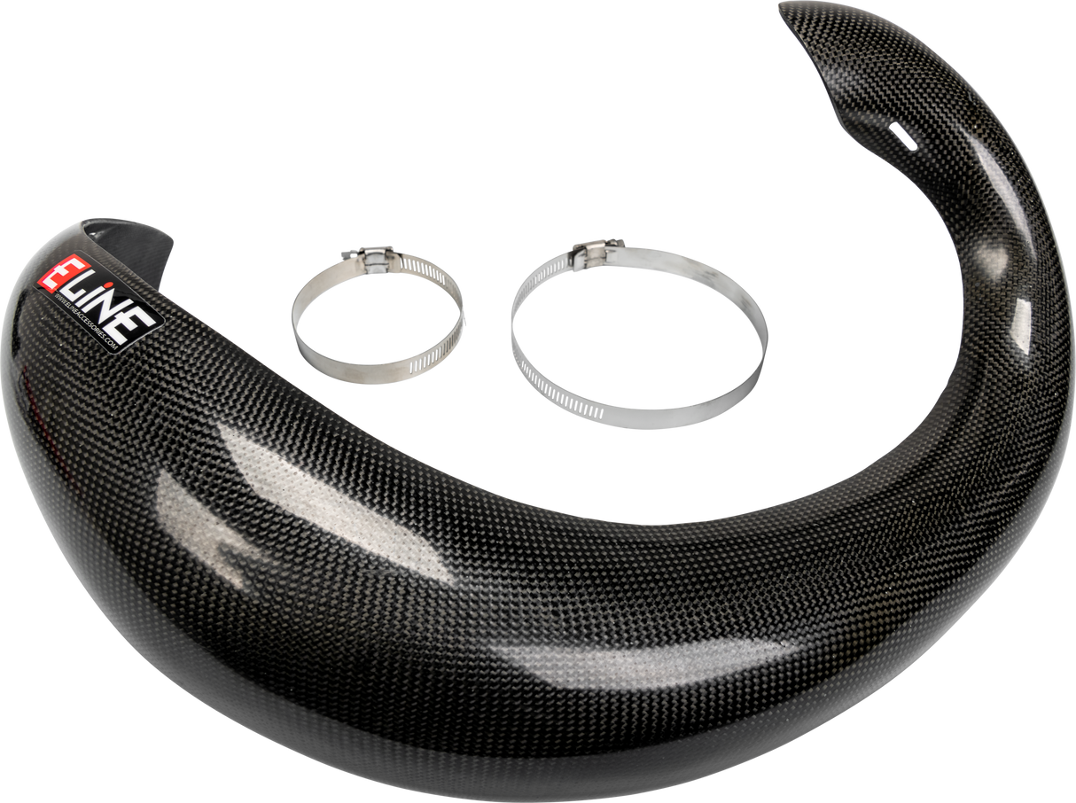 E-LINE ACCESSORIES Carbon Fiber Pipe Guards Gas/Hus/Ktm MPG25019