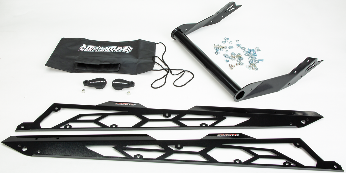 STRAIGHTLINE Hide 'n' Go Rear Bumper S-D 165" Black 183-236