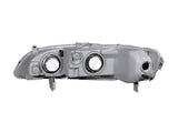 ANZO 1998-2002 Honda Accord Crystal Headlights Black 121052