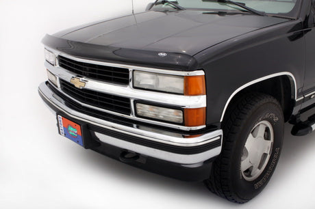 AVS 88-00 Chevy CK Bugflector Medium Profile Hood Shield - Smoke 23024